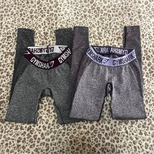 Gymshark Gray Leggings Full-Length Compression